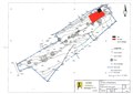 Plan of the land with house indication - Ref: 130-BA